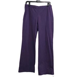 SHAPE FX YOGA LOUNGE PANTS ROYAL PURPLE XL